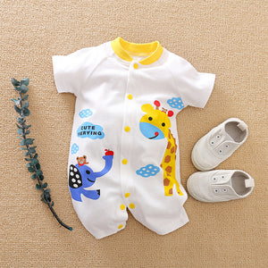 Discover the Comfort of Our Short Sleeve Baby Casual Onesies