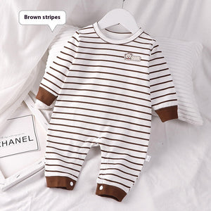 Discover the Charm of Autumn with Our Pure Cotton Baby Rompers Pajamas