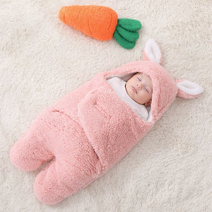 Discover the Comfort of Our Thickened Cashmere Cartoon Baby Quilt