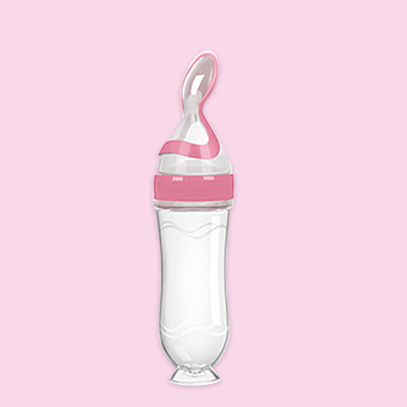 Baby Silicone Rice Paste Feeding Bottle