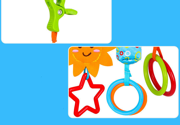Music Rotating Baby Toy Stroller Pendant Umbrella Canopy Design