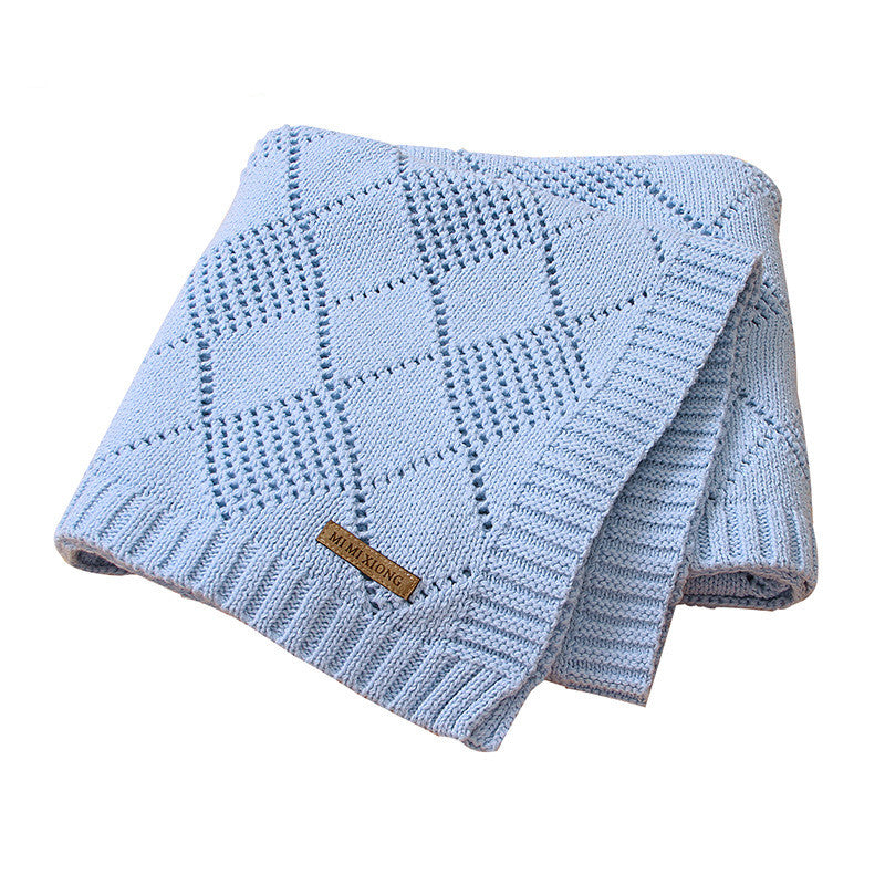 Ins Hot Sale Baby Blanket Solid Color