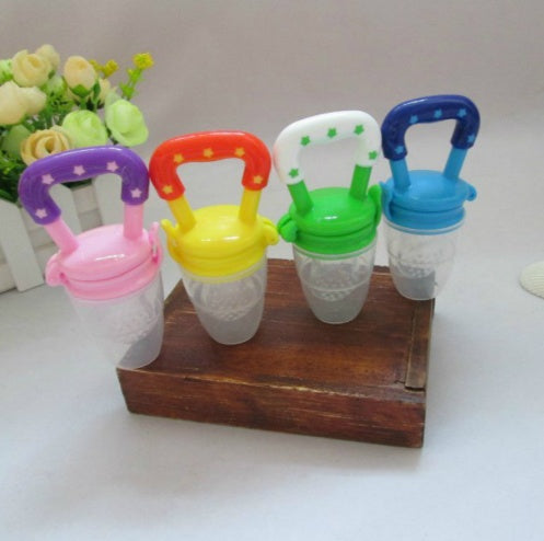 Silicone Baby Pacifier Complementary Food Feeder Soother