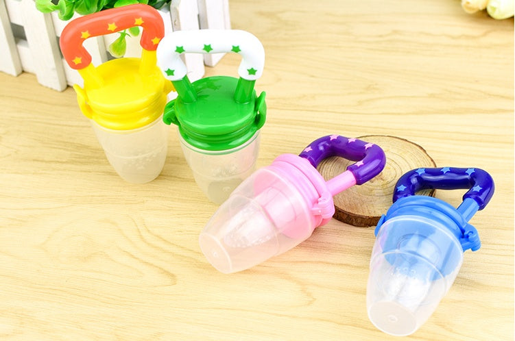 Silicone Baby Pacifier Complementary Food Feeder Soother