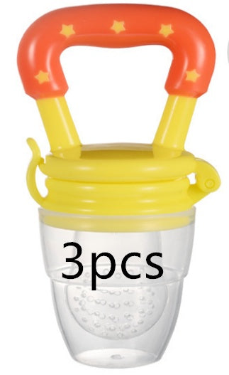 Silicone Baby Pacifier Complementary Food Feeder Soother