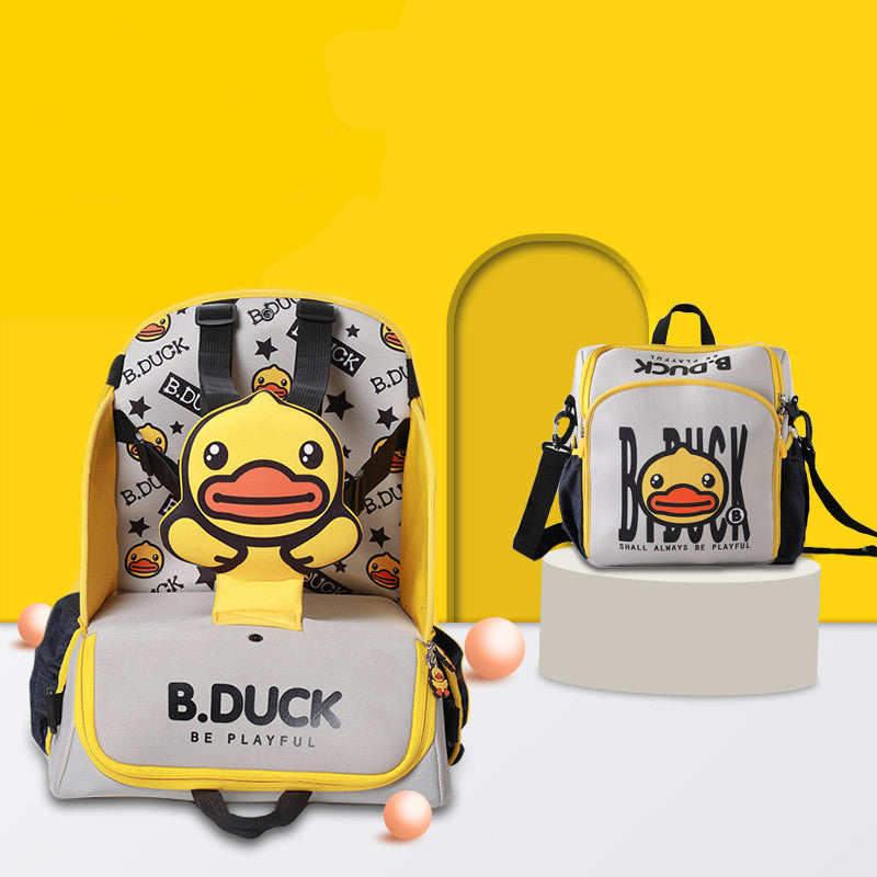 Portable Child Dining Chair Bag Diaper Backpack