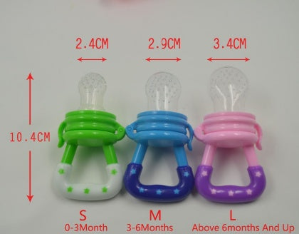 Silicone Baby Pacifier Complementary Food Feeder Soother