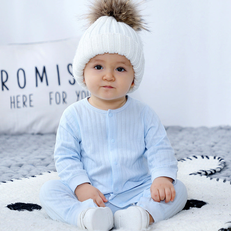 Baby Cotton Onesie Spring & Autumn Pajamas