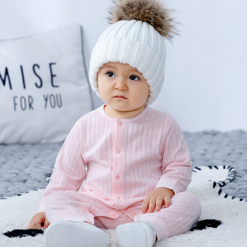 Baby Cotton Onesie Spring & Autumn Pajamas
