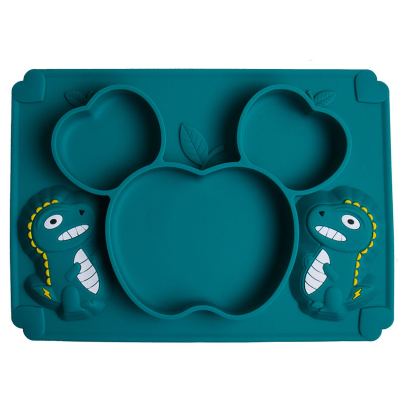Baby Silicone Training Feeding Spoon Set