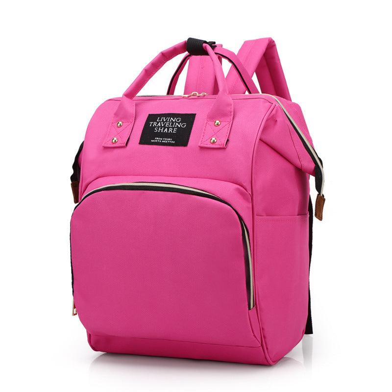 Mommy And Baby Bag, Feeding Bottle, Diaper Backpack