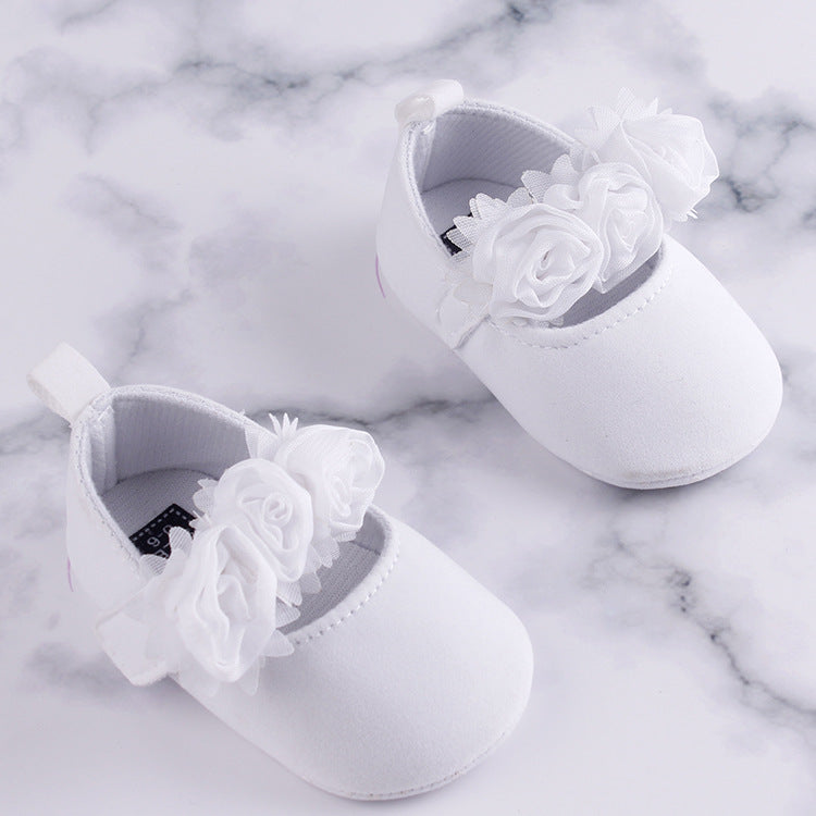 Baby Toddler Soft-Soled Flower Shoes