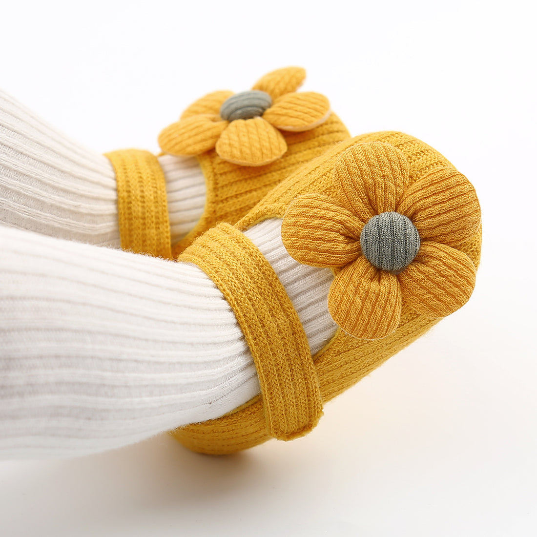 Baby Hairband and Toddler Shoes Set
