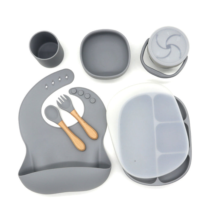 Kids Anti-Drop Feeding Tableware Set