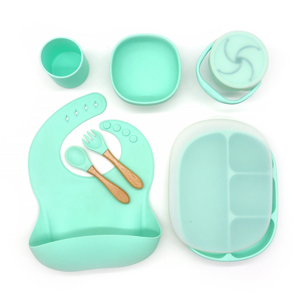Kids Anti-Drop Feeding Tableware Set