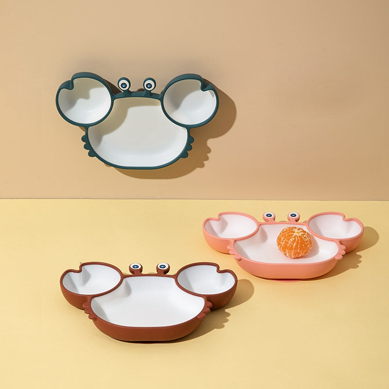 Silicone Baby Feeding Plate and Bowl Set