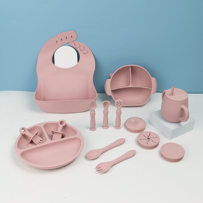 Silicone Baby Feeding Set 15-Piece