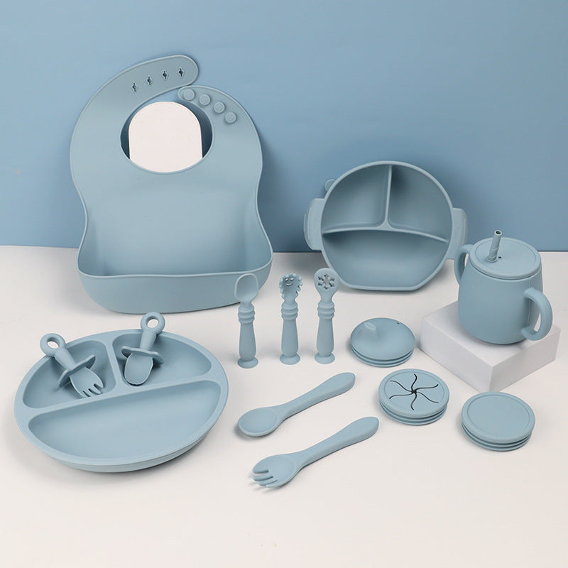 Silicone Baby Feeding Set 15-Piece