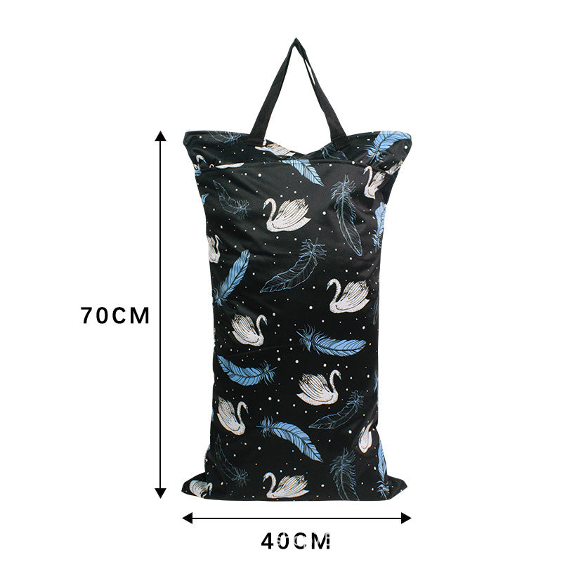 Reusable Three-dimensional Diaper Bag Baby Travel Diaper