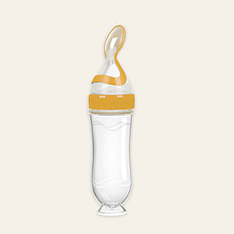 Baby Silicone Rice Paste Feeding Bottle