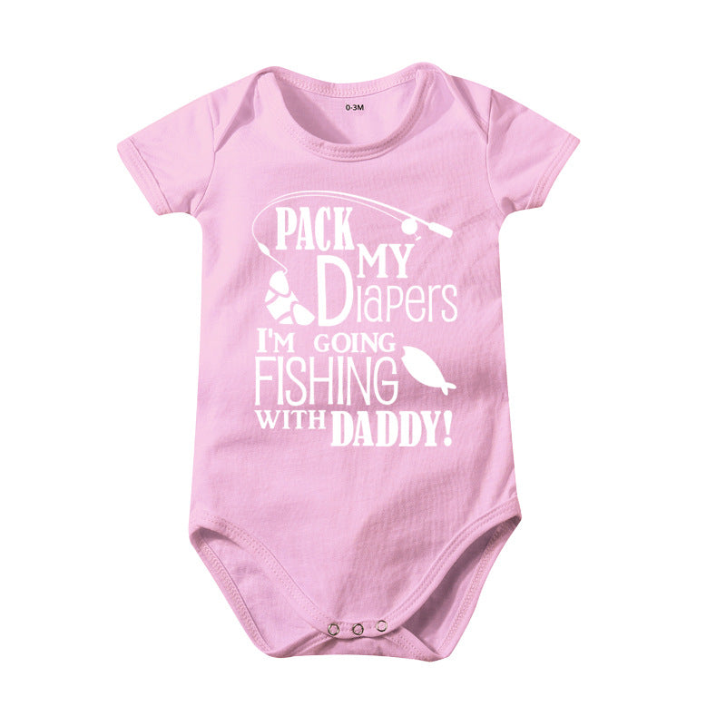 Baby Cotton Printed Romper Bodysuit