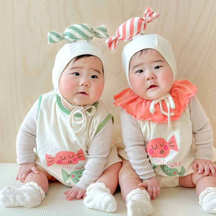 Baby Korean Candy Print Romper