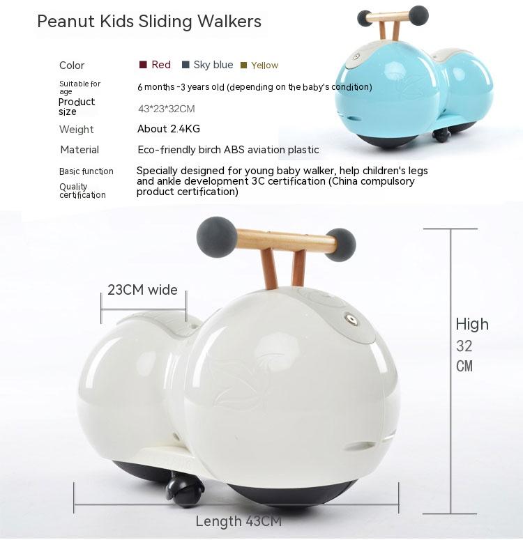 Creative And Cute Silent Baby Stroller