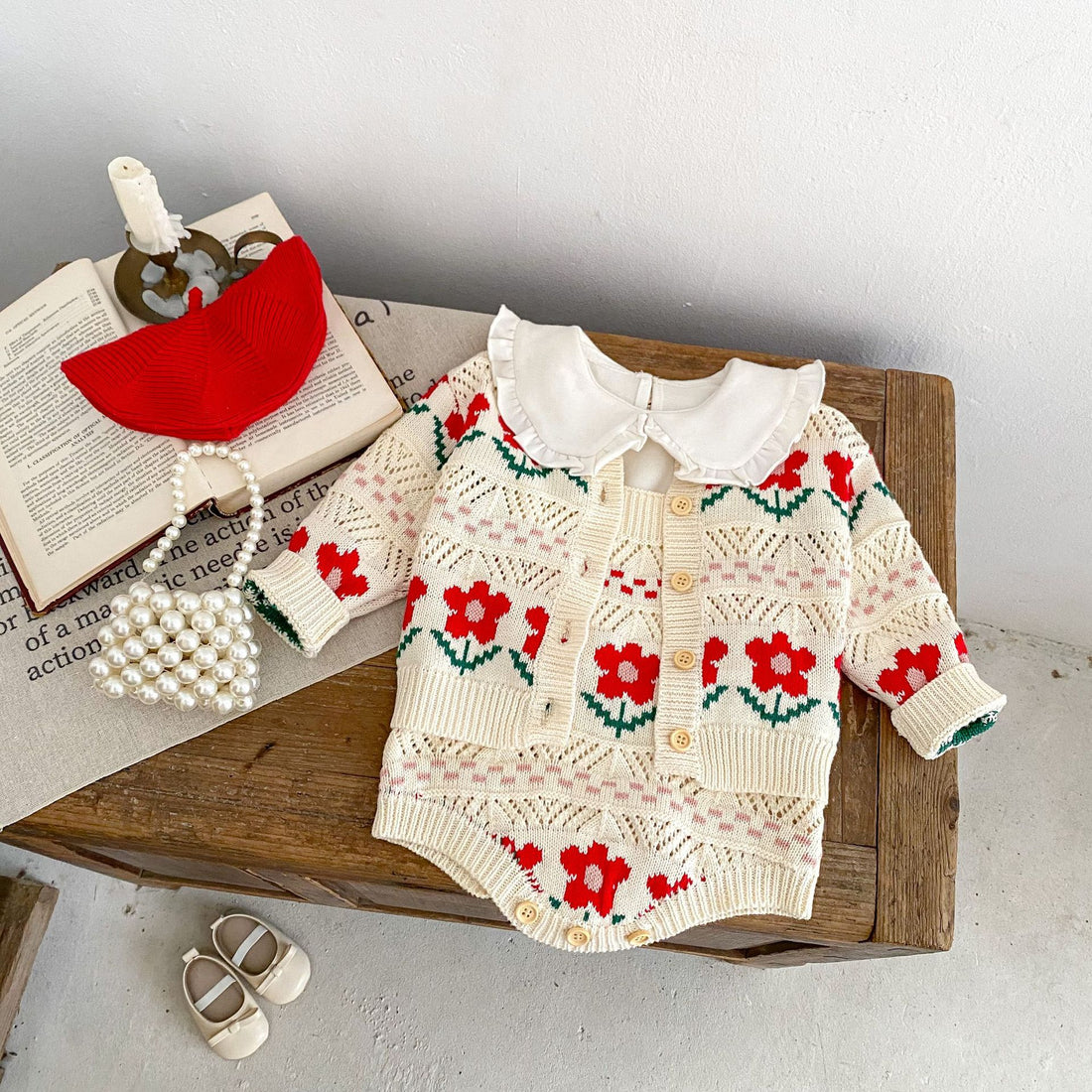 Baby Girl Autumn Cotton Sweater Cardigan
