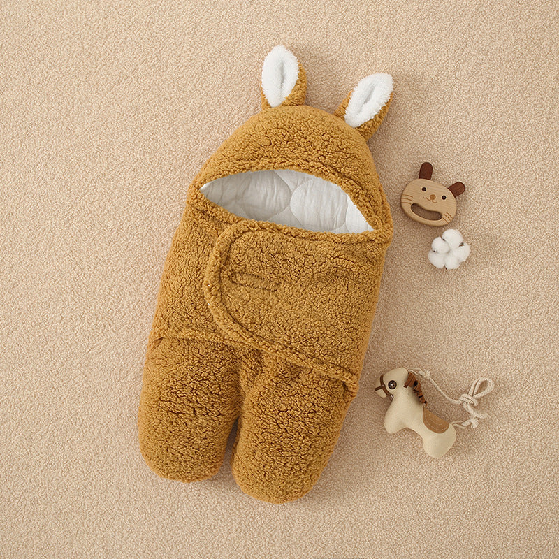 Thickened Cashmere Cartoon Baby Quilt