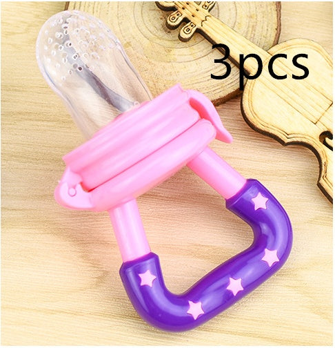 Silicone Baby Pacifier Complementary Food Feeder Soother