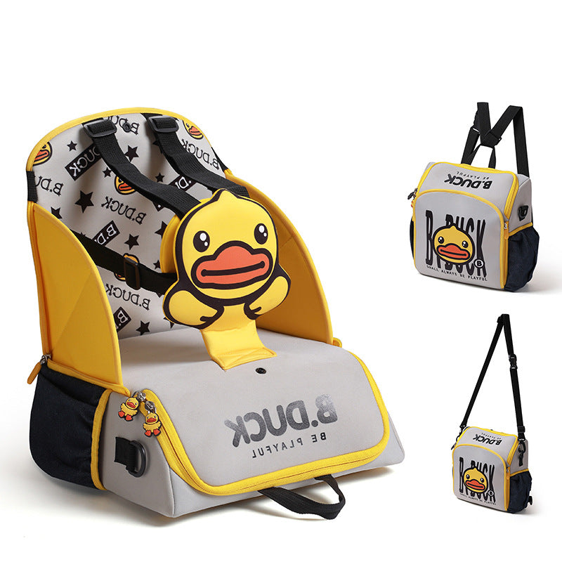 Portable Child Dining Chair Bag Diaper Backpack