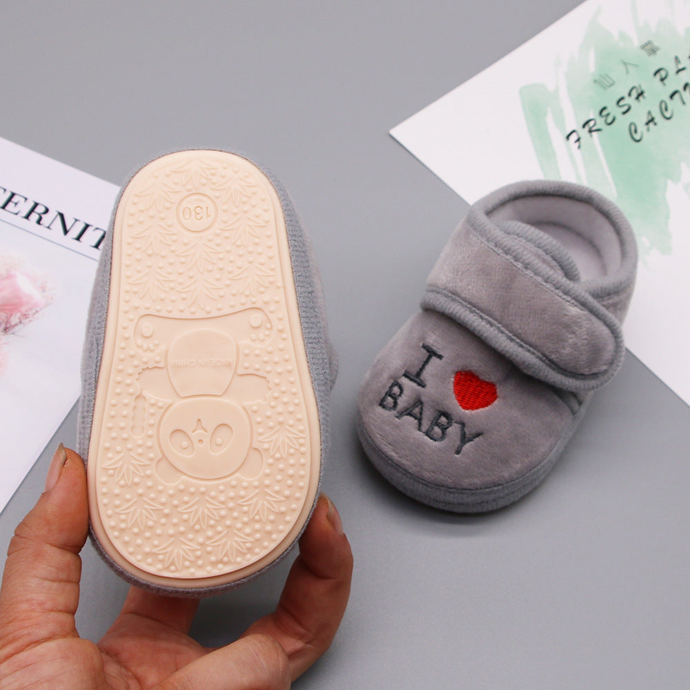 Cow tendon baby shoes