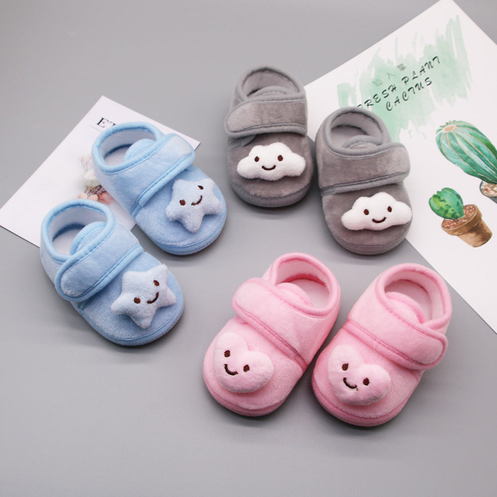 Cow tendon baby shoes