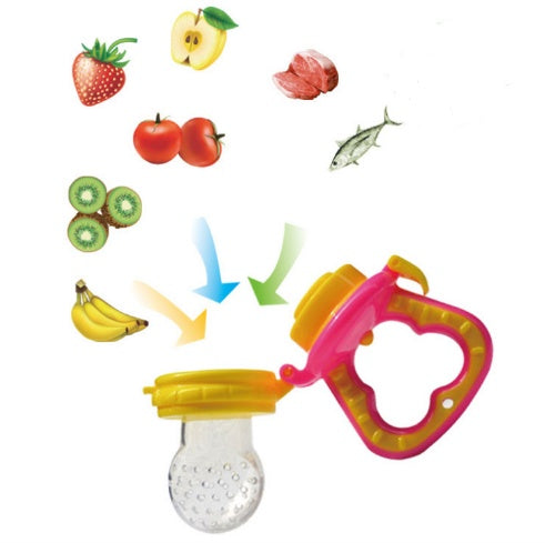 Silicone Baby Pacifier Complementary Food Feeder Soother