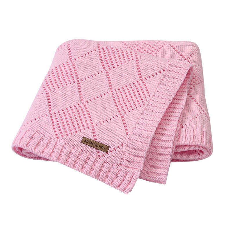 Ins Hot Sale Baby Blanket Solid Color