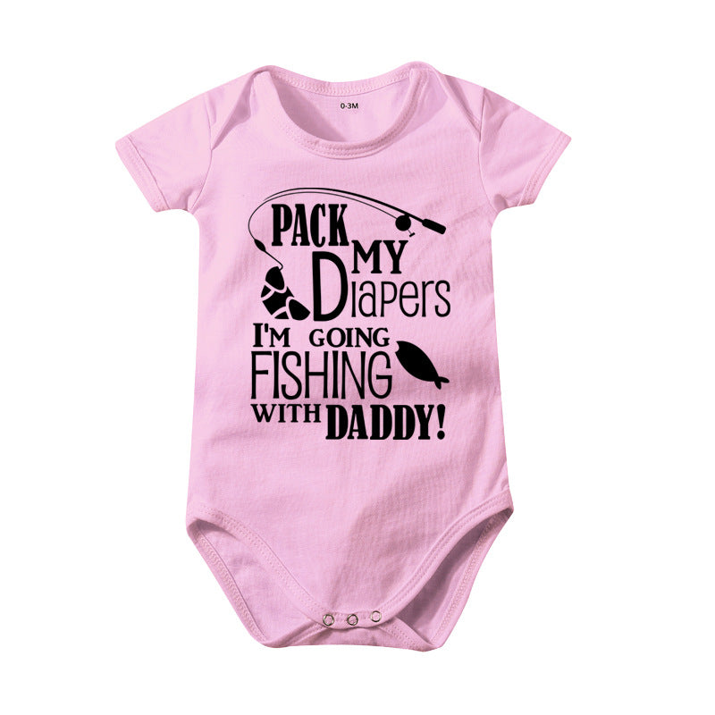 Baby Cotton Printed Romper Bodysuit