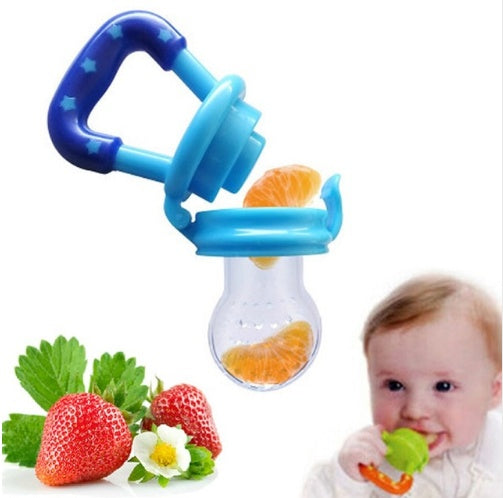 Silicone Baby Pacifier Complementary Food Feeder Soother