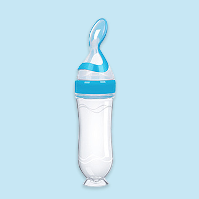 Baby Silicone Rice Paste Feeding Bottle