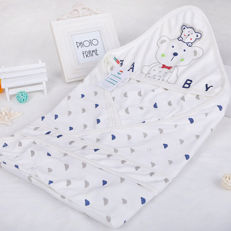 Baby Swaddle Blanket Cotton Printed Sleeping Bag