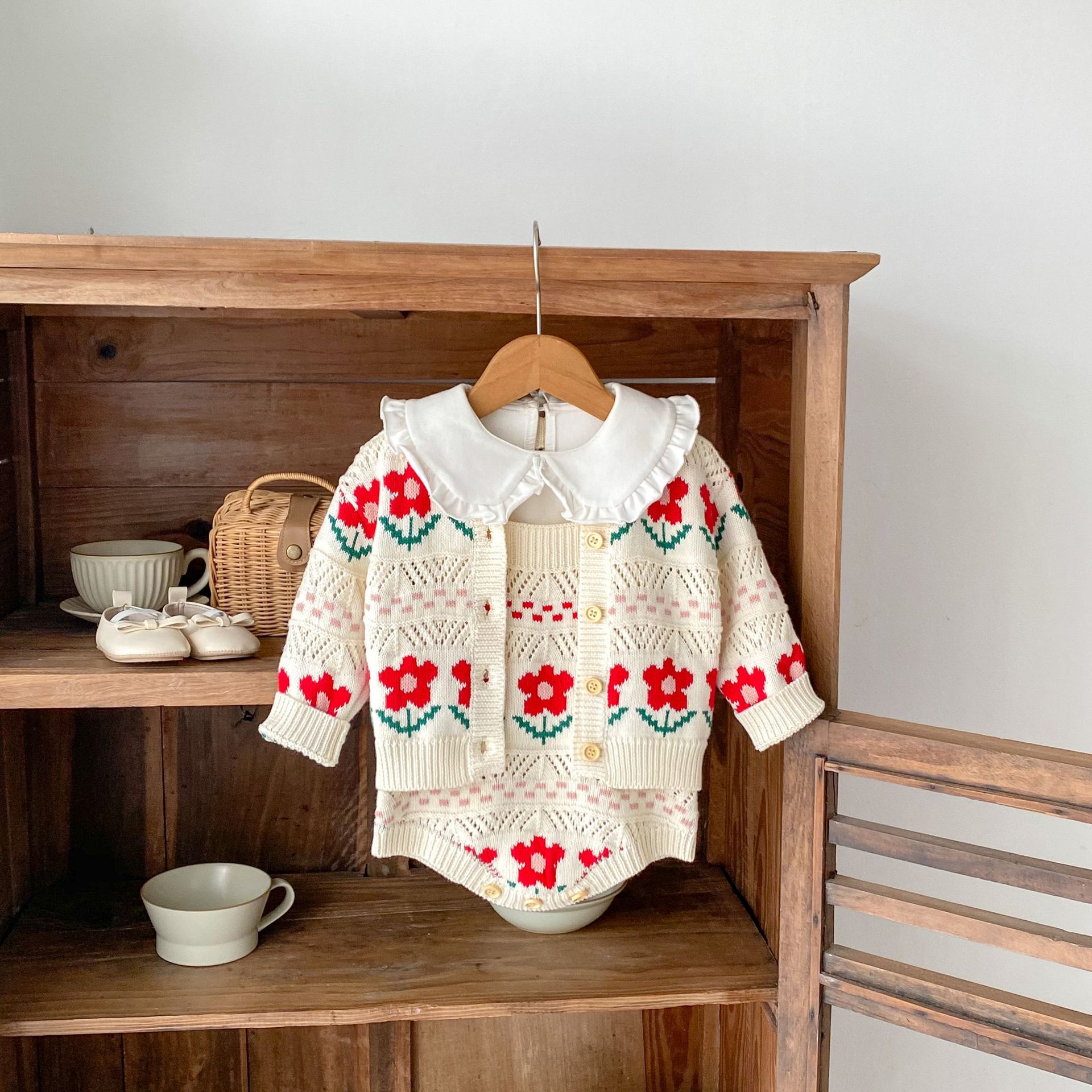 Baby Girl Autumn Cotton Sweater Cardigan
