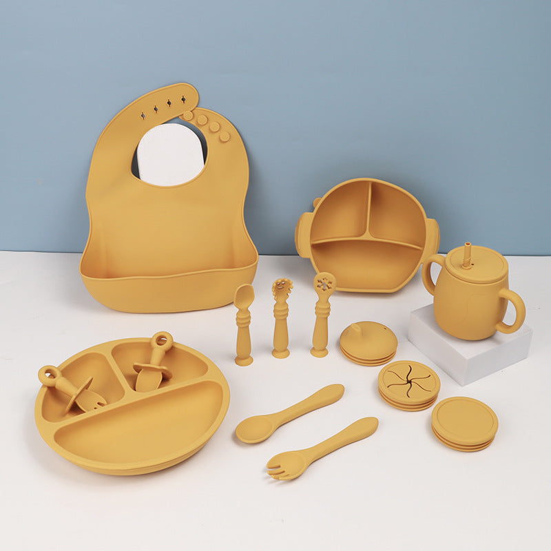 Silicone Baby Feeding Set 15-Piece