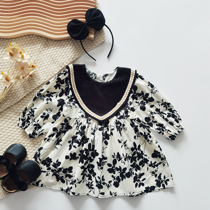Fashion Personality Baby Autumn Dress