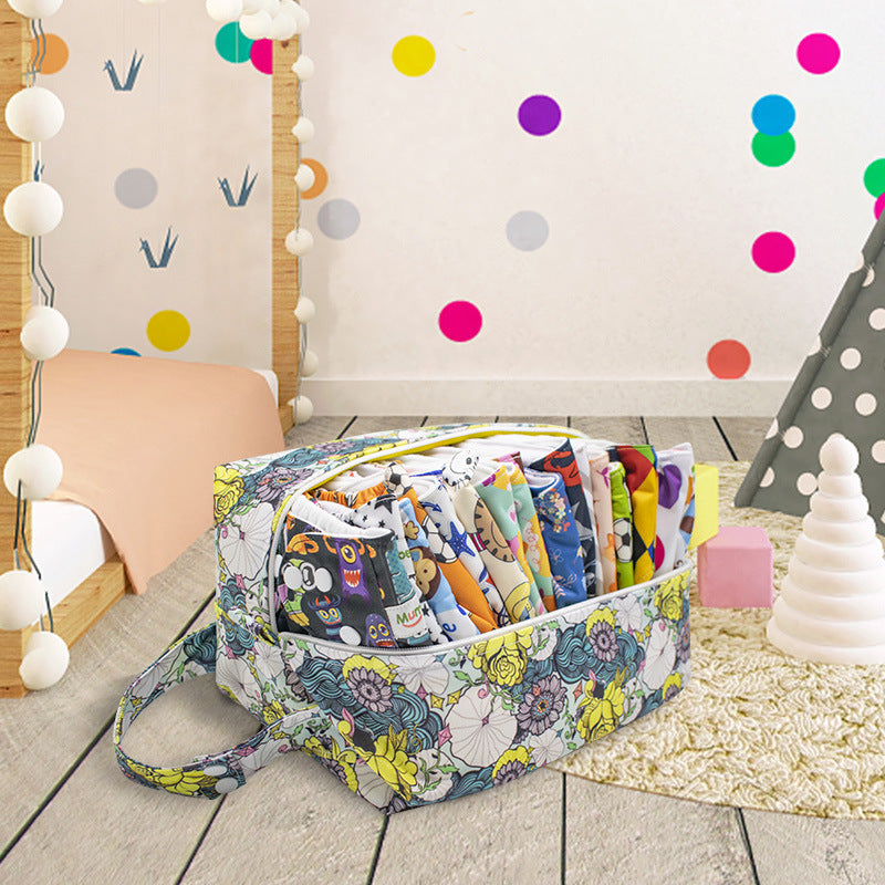 Reusable Three-dimensional Diaper Bag Baby Travel Diaper