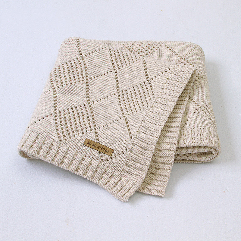 Ins Hot Sale Baby Blanket Solid Color