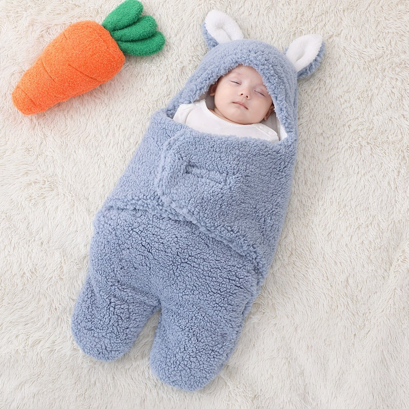 Thickened Cashmere Cartoon Baby Quilt