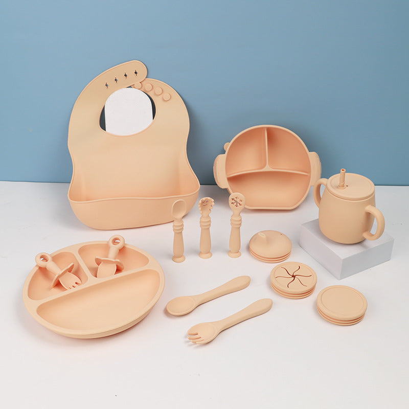 Silicone Baby Feeding Set 15-Piece
