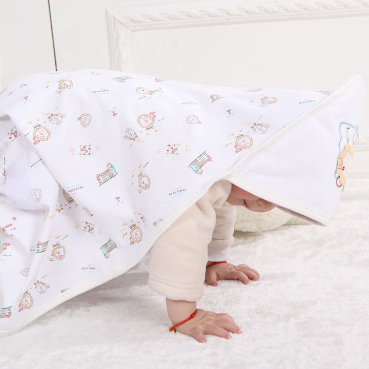Baby Swaddle Blanket Cotton Printed Sleeping Bag