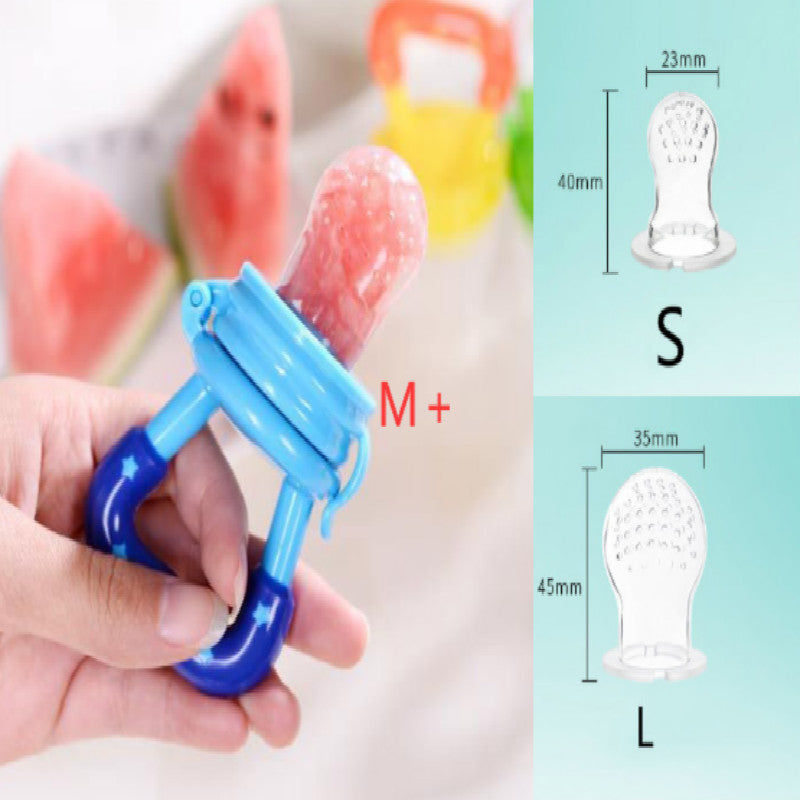 Silicone Baby Pacifier Complementary Food Feeder Soother
