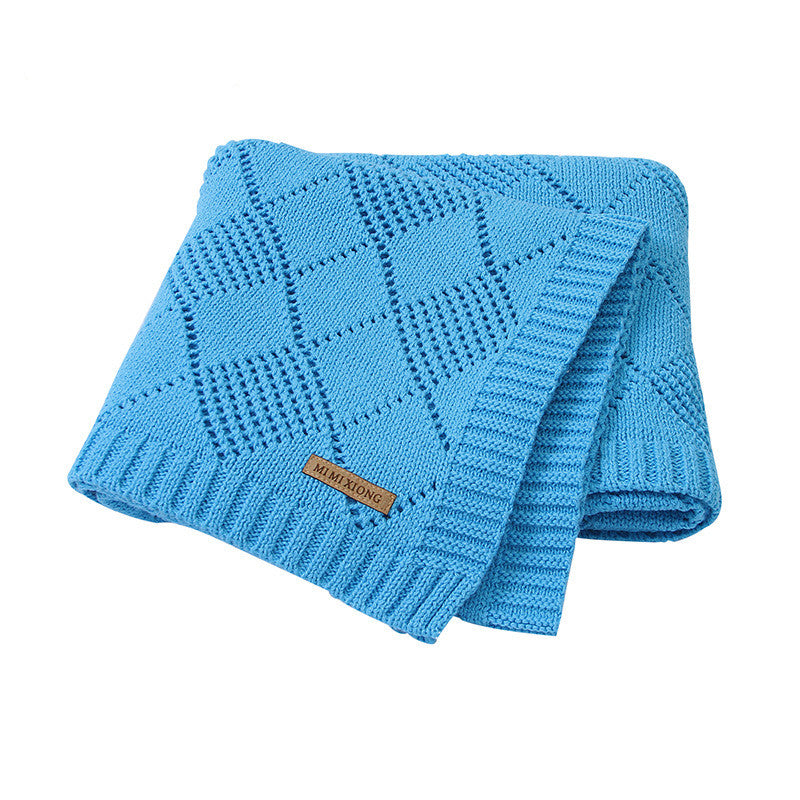 Ins Hot Sale Baby Blanket Solid Color