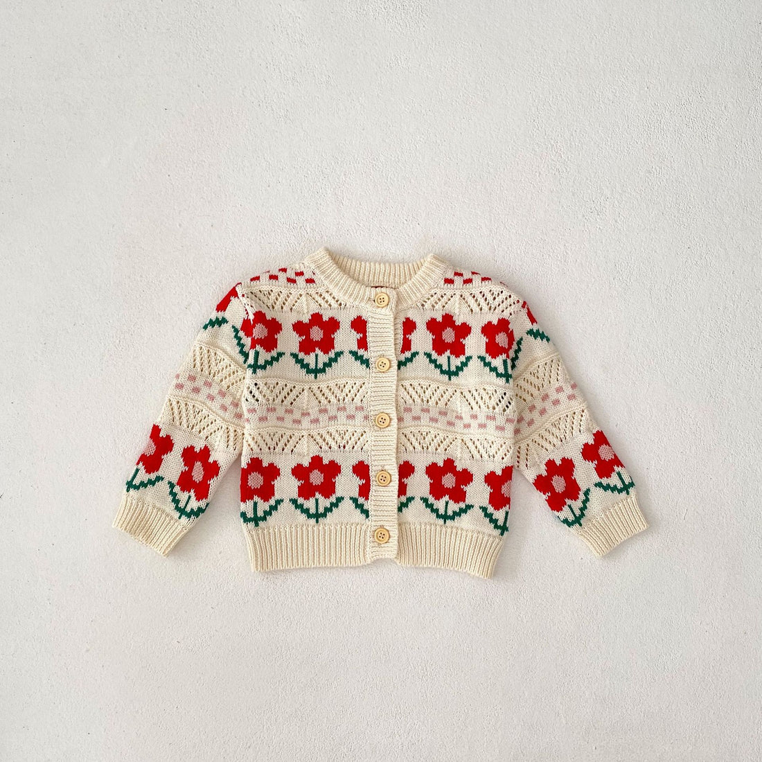 Baby Girl Autumn Cotton Sweater Cardigan